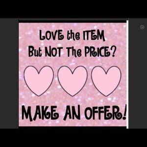 Always open to offers